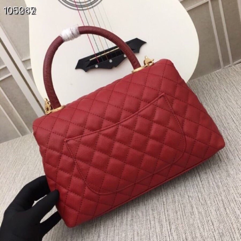 Ch**el top handle bags